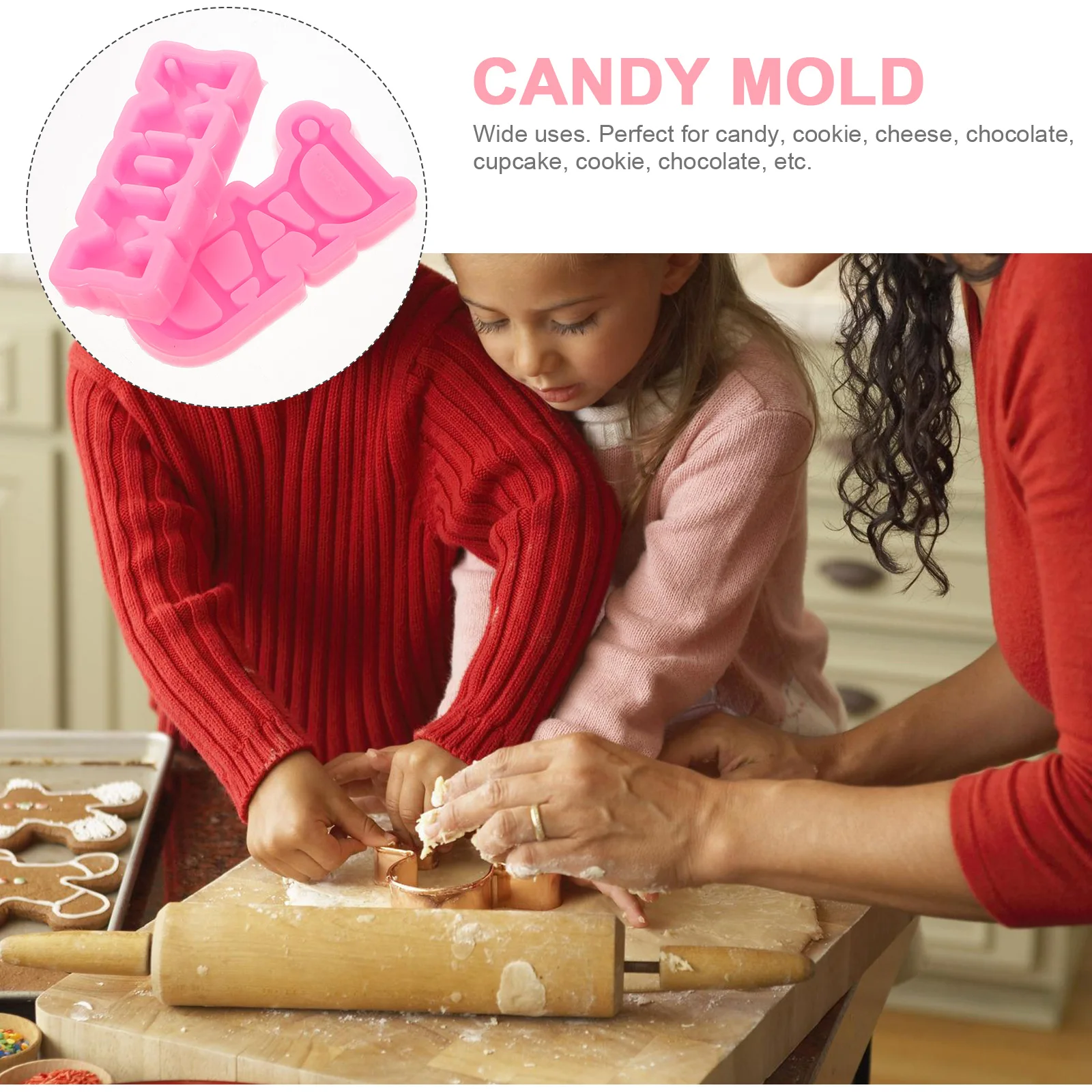 4 Pcs Shape Chocolate Molds Silicone Baking Mold Candy Cookie Baking Mold Gift Kitchen Tool Cake Cupcake
4 Pcs Shape Chocolate Molds Silicone Baking Mold Candy Cookie Baking Mold Gift Kitchen Tool Cake Cupcake