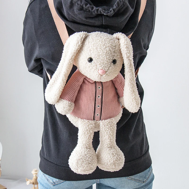 39Cm Cute Bear Rabbit Backpack Girl Boy Lovely Cartoon Plush Parent-Child Bag Fluffy Smile Soft
39Cm Cute Bear Rabbit Backpack Girl Boy Lovely Cartoon Plush Parent-Child Bag Fluffy Smile Soft
