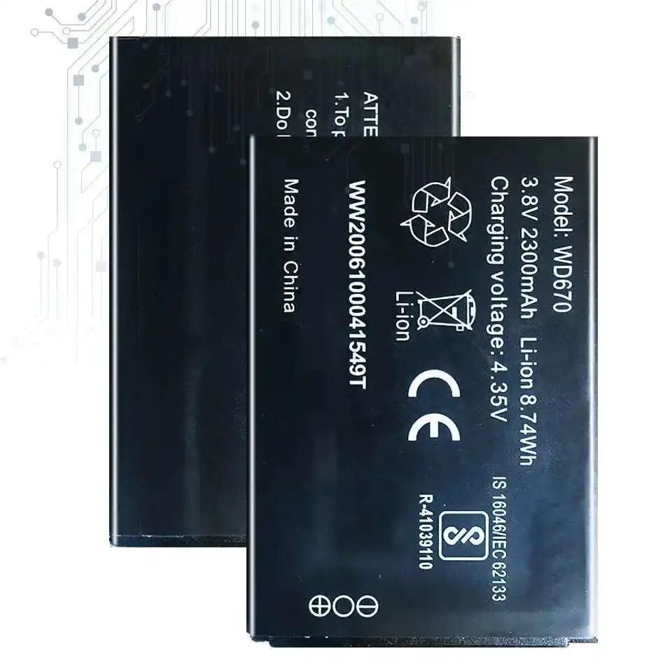 Аккумулятор для ZTE Tele2 KB-OSH150-2300 Tele 2 OSH-150 4G LTE Карманный Wi-Fi-маршрутизатор WD670 2300 мАч
Аккумулятор для ZTE Tele2 KB-OSH150-2300 Tele 2 OSH-150 4G LTE Карманный Wi-Fi-маршрутизатор WD670 2300 мАч