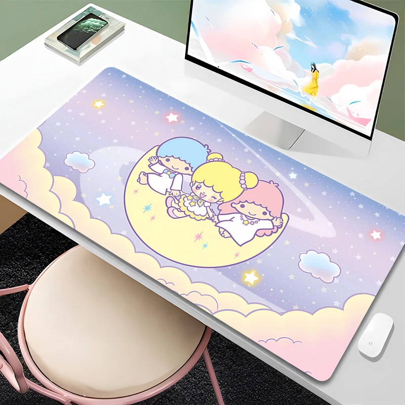 Gaming 90x40cm Mouse Pad Little Twin Star Large Computer Mousepad Desk Mat PC Anime Carpet Keyboard Gamer Accessories Table Pad
Gaming 90x40cm Mouse Pad Little Twin Star Large Computer Mousepad Desk Mat PC Anime Carpet Keyboard Gamer Accessories Table Pad