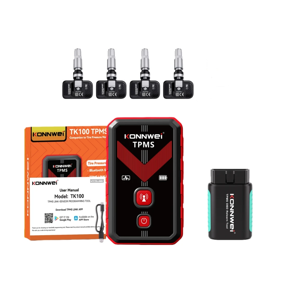 Bluetooth TPMS Tool Kit Programmer, OBD Relearn Scanner For Tire Pressure Sensor
Bluetooth TPMS Tool Kit Programmer, OBD Relearn Scanner For Tire Pressure Sensor