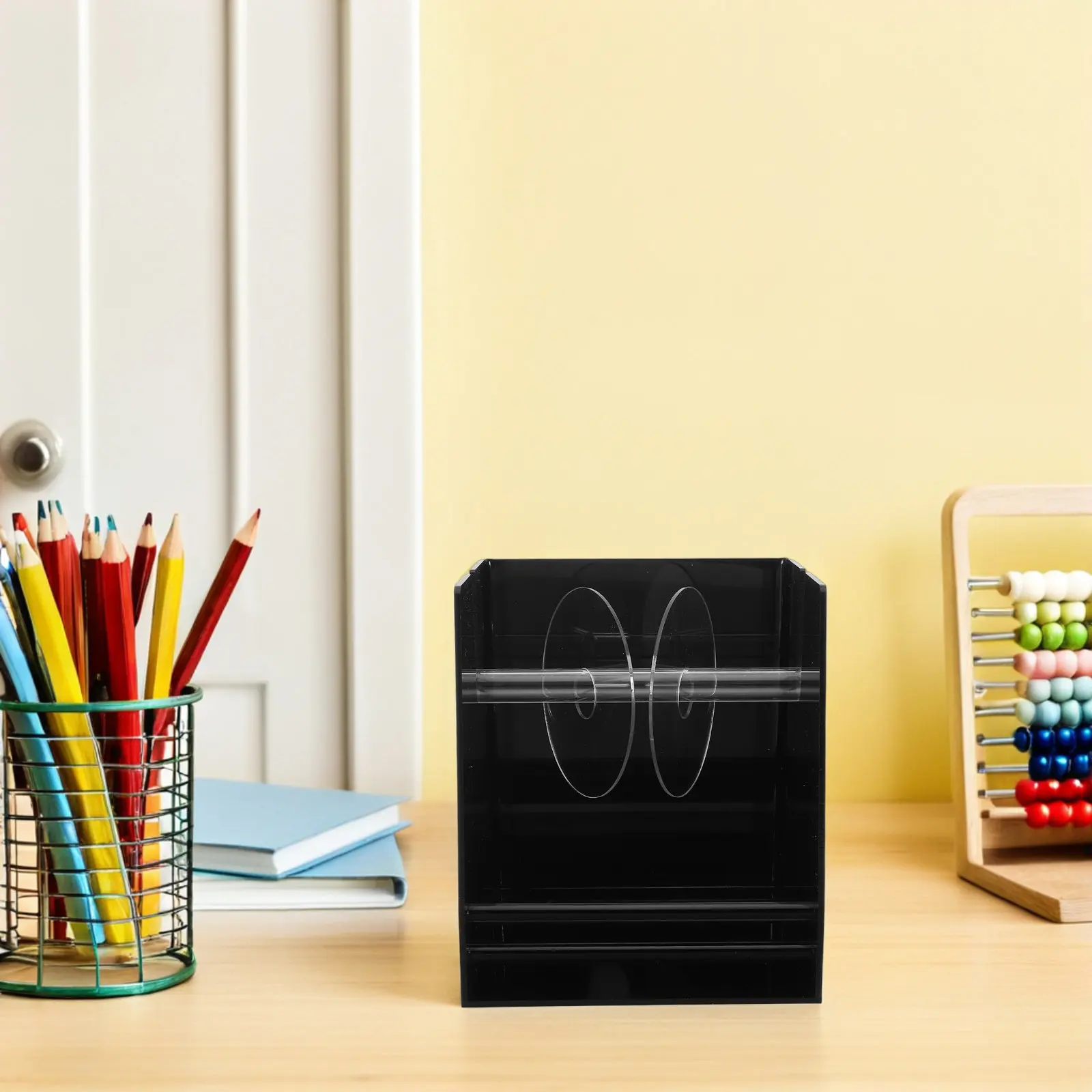 3-Slot Acrylic Label Roll Organizer Sticker Dispenser Desktop Label Holder Office Home Multi-Compartment Tape Roll Holder
3-Slot Acrylic Label Roll Organizer Sticker Dispenser Desktop Label Holder Office Home Multi-Compartment Tape Roll Holder