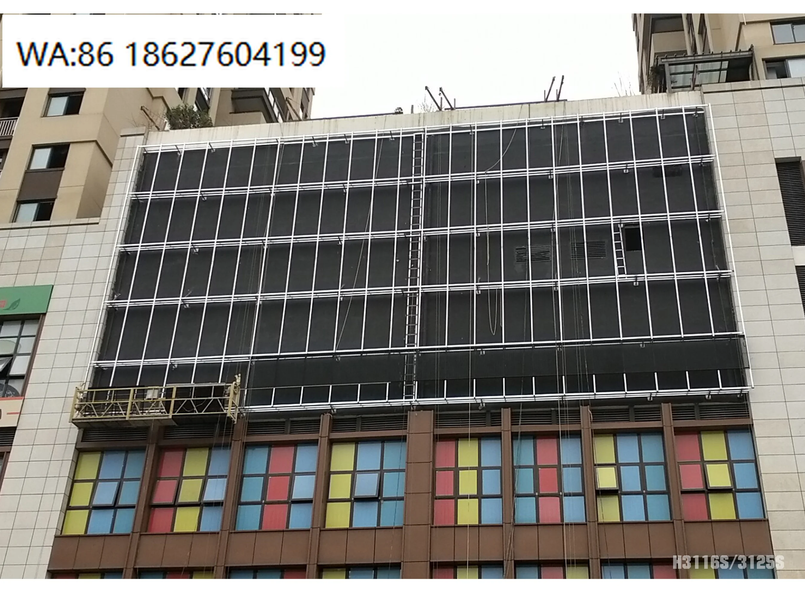 LED SignageFushilong H3125S Outdoor Smart LED Gril Screen | Programmable Video/Text/Picture Advertising Display Facades 6500c
LED SignageFushilong H3125S Outdoor Smart LED Gril Screen | Programmable Video/Text/Picture Advertising Display Facades 6500c