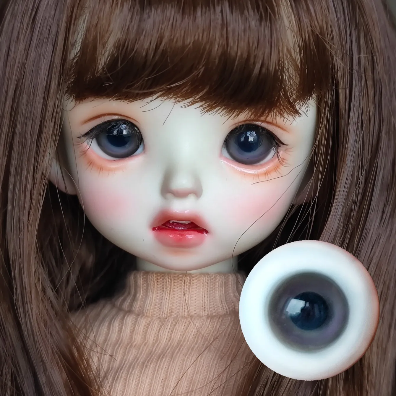Glass Eyes For 1/3 1/4 1/6 1/8 BJD Doll Accessory 12mm 14mm 16mm 18mm Eyeball Doll Toy Accessories
Glass Eyes For 1/3 1/4 1/6 1/8 BJD Doll Accessory 12mm 14mm 16mm 18mm Eyeball Doll Toy Accessories