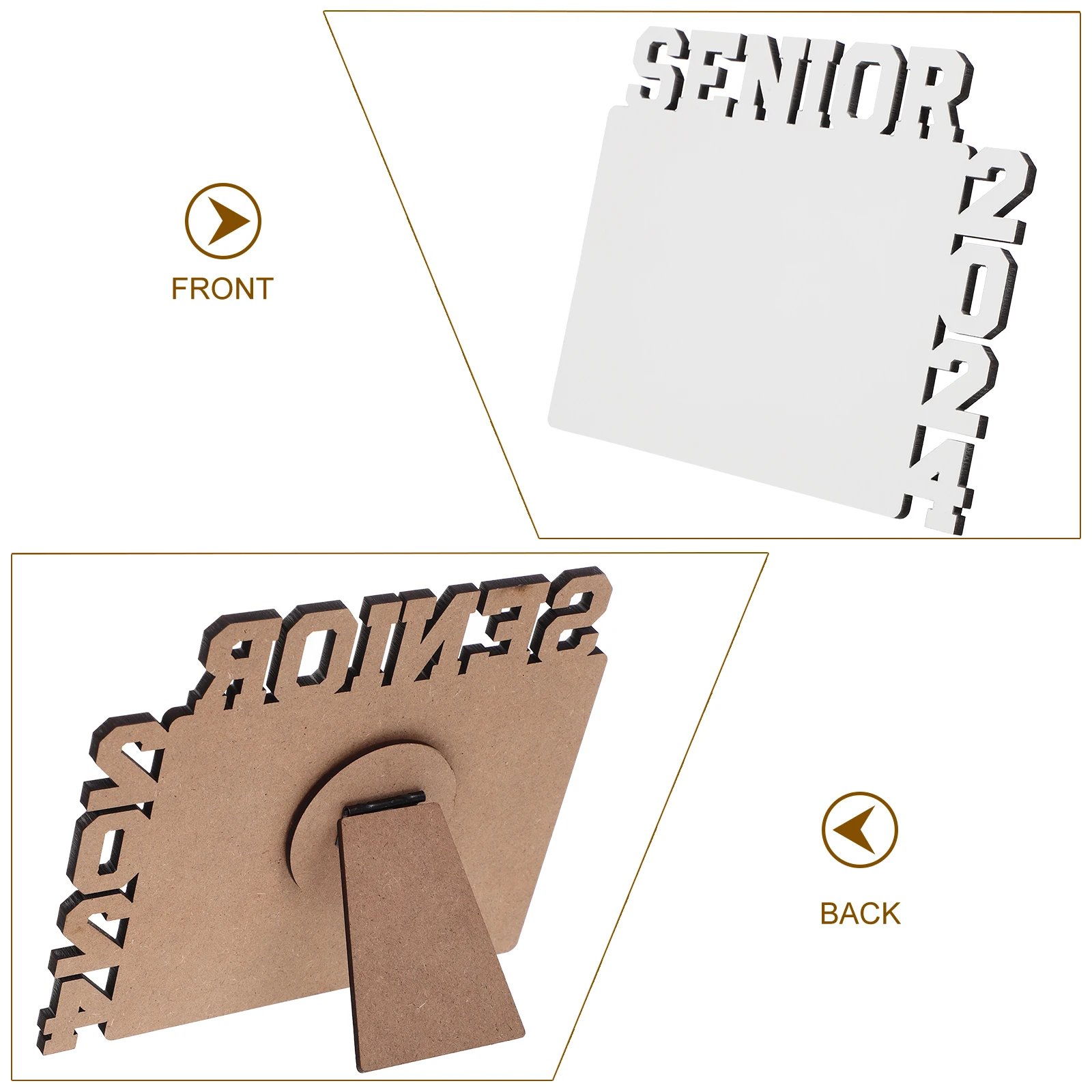 Thermal Transfer Desktop Panels Graduation Picture Frame Sublimation Blanks for DIY Crafts Decor 2024 Engraving Painting
Thermal Transfer Desktop Panels Graduation Picture Frame Sublimation Blanks for DIY Crafts Decor 2024 Engraving Painting