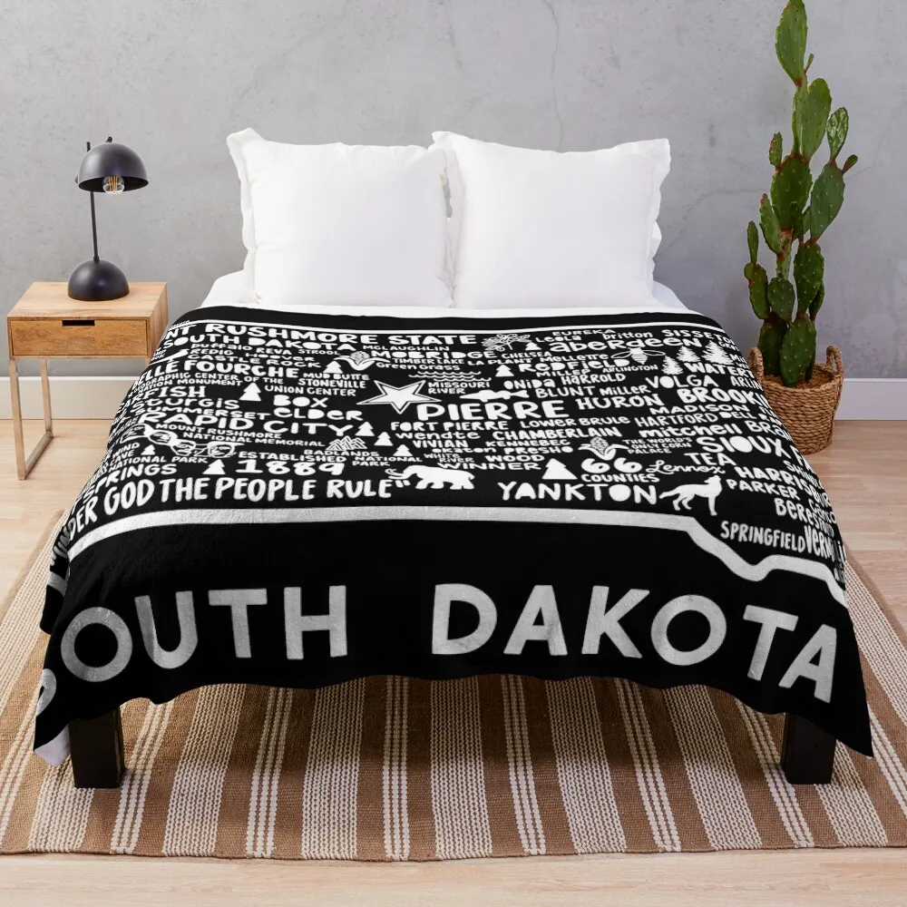 South Dakota Map Throw Blanket Giant Sofa Blanket Plaid Multi-Purpose Decorative Bed Blankets
South Dakota Map Throw Blanket Giant Sofa Blanket Plaid Multi-Purpose Decorative Bed Blankets
