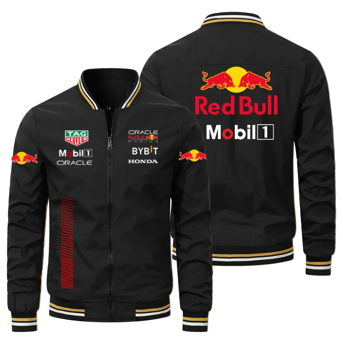 Red Bull Logo 2025 Men's Motorcycle Jacket Blazer Sports Zipper Jacket Red Bull Men's Spring Clothing Red Bull Logo Flight Jacke
Red Bull Logo 2025 Men's Motorcycle Jacket Blazer Sports Zipper Jacket Red Bull Men's Spring Clothing Red Bull Logo Flight Jacke