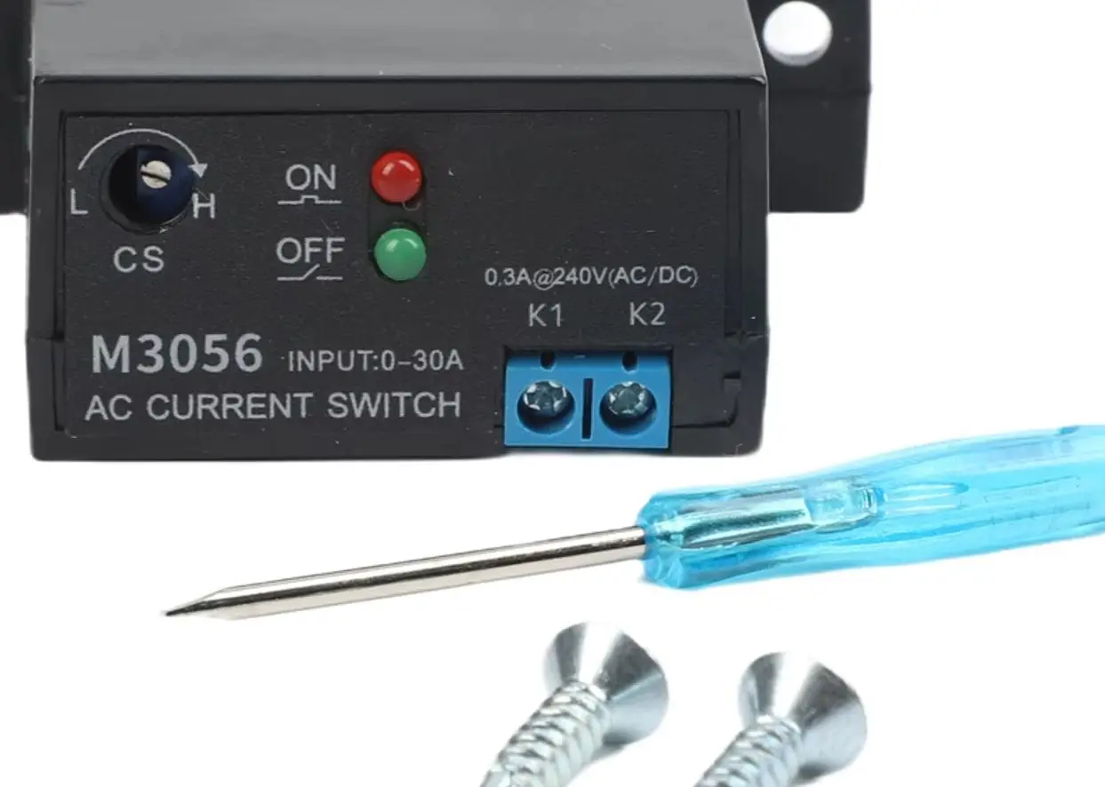 M3050 M3056 Current Sensing Switch 30A Current Detection Switch Induction Relay AC Linkage Device AC Mutual Inductor Switches
M3050 M3056 Current Sensing Switch 30A Current Detection Switch Induction Relay AC Linkage Device AC Mutual Inductor Switches