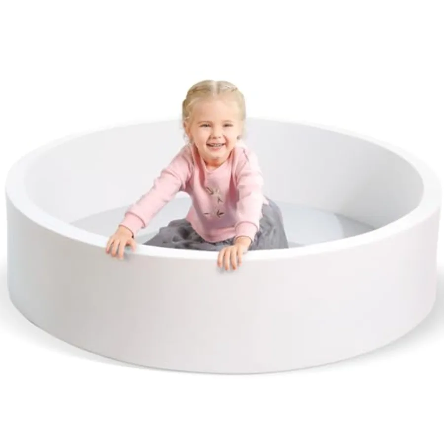 Extra Large Soft Foam Ball Pit for indoor toddler playpen, sponge material, beige, ultra-soft and safe for children
Extra Large Soft Foam Ball Pit for indoor toddler playpen, sponge material, beige, ultra-soft and safe for children