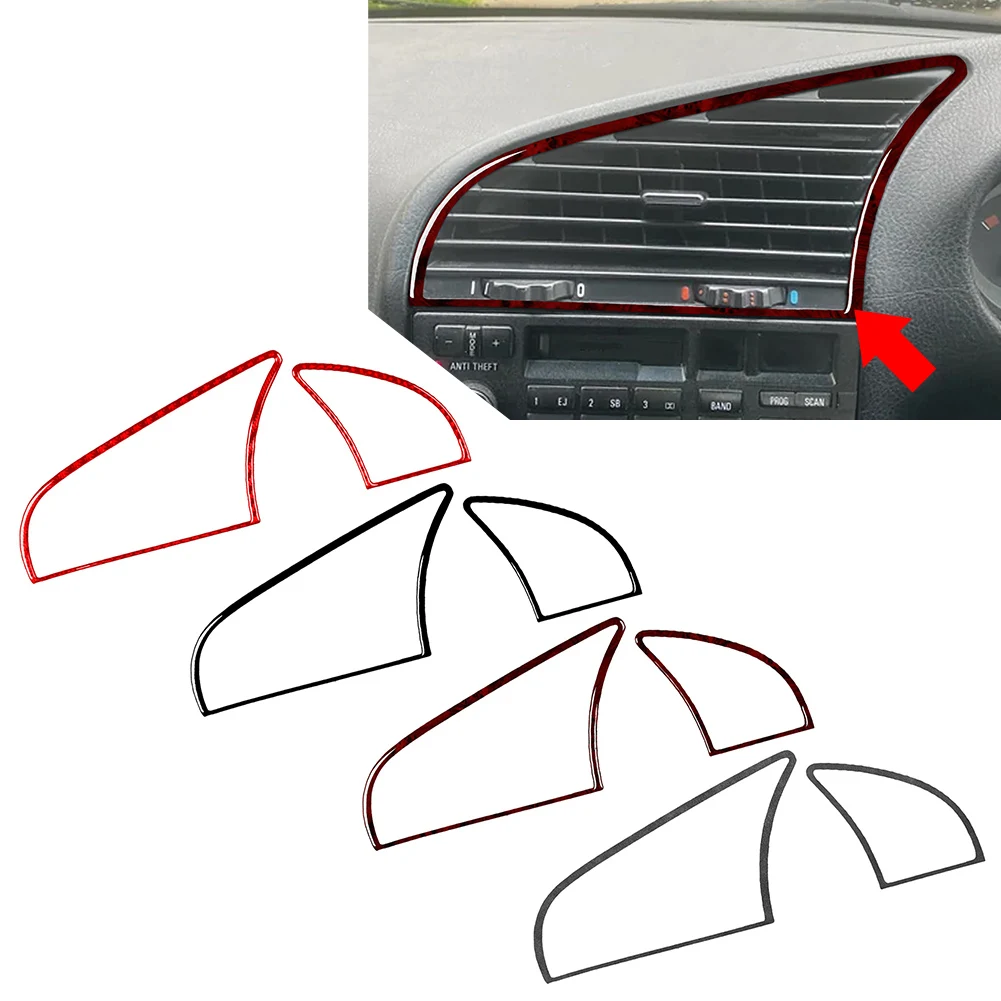 2Pcs RHD Car Dashboard Air Vent Outlet Cover Trim For BMW 3 Series E36 1991-1999
2Pcs RHD Car Dashboard Air Vent Outlet Cover Trim For BMW 3 Series E36 1991-1999
