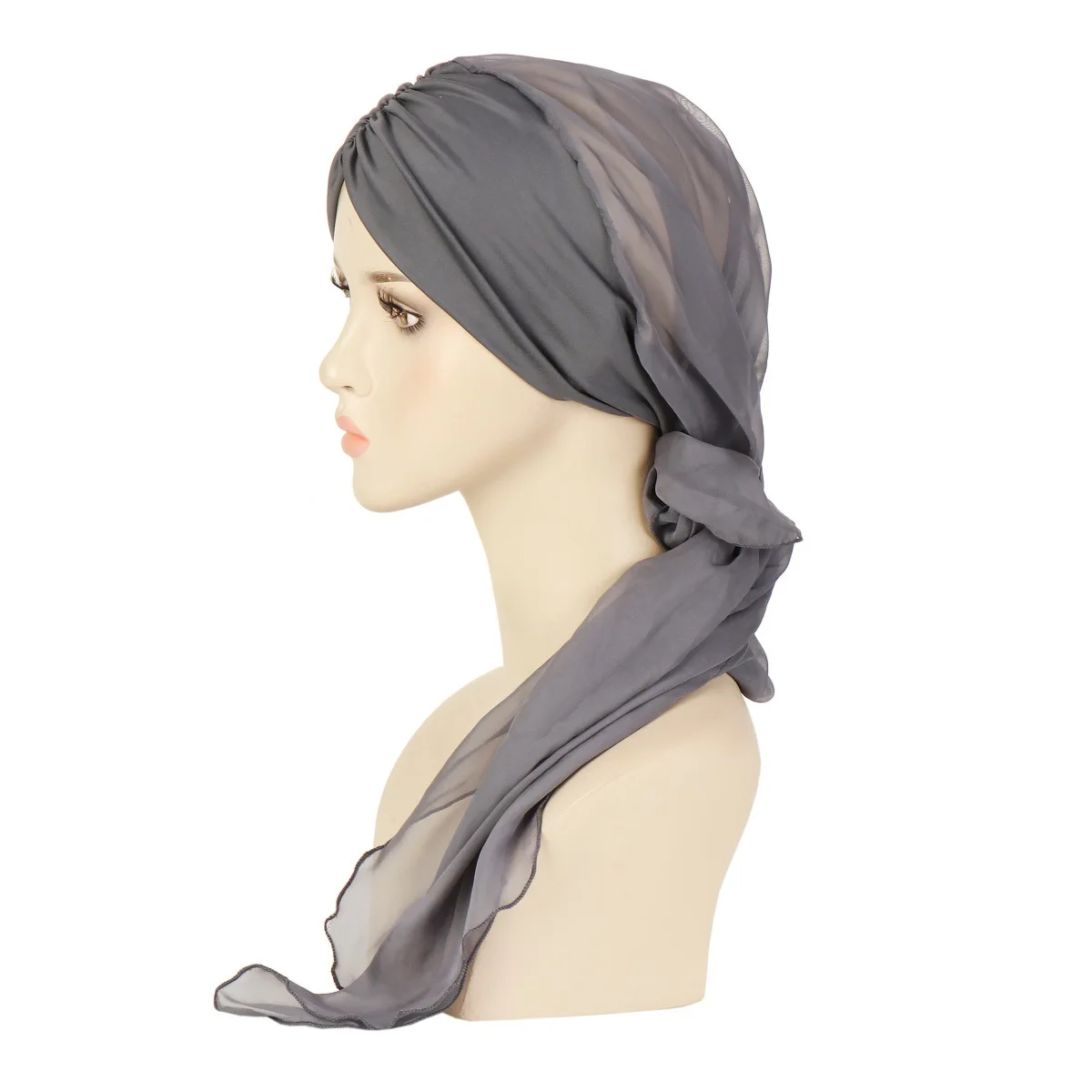 Women Muslim Pre-tied Hijab Hat Turban Bonnet Long Tail Head Cover Wrap Caps Cancer Chemo Islamic Arab Headwear Cap Turbante New
Women Muslim Pre-tied Hijab Hat Turban Bonnet Long Tail Head Cover Wrap Caps Cancer Chemo Islamic Arab Headwear Cap Turbante New