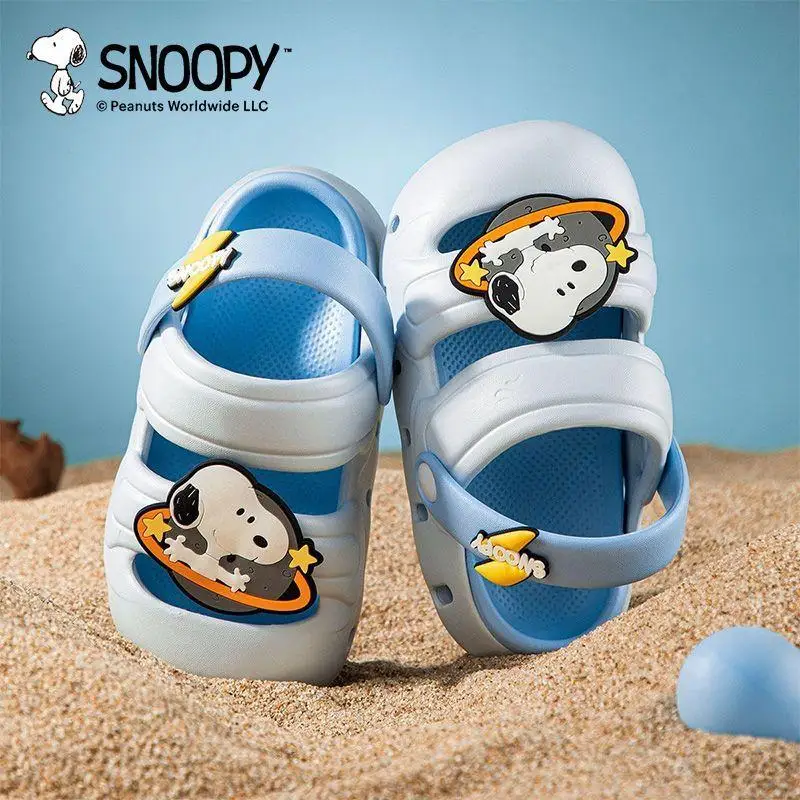 Сандалии Kawaii Snoopy для мальчиков, Новинка лета 2024, детские сандалии, мягкая подошва, Нескользящие, Baotou, пляжные сандалии для девочек, подарок
Сандалии Kawaii Snoopy для мальчиков, Новинка лета 2024, детские сандалии, мягкая подошва, Нескользящие, Baotou, пляжные сандалии для девочек, подарок