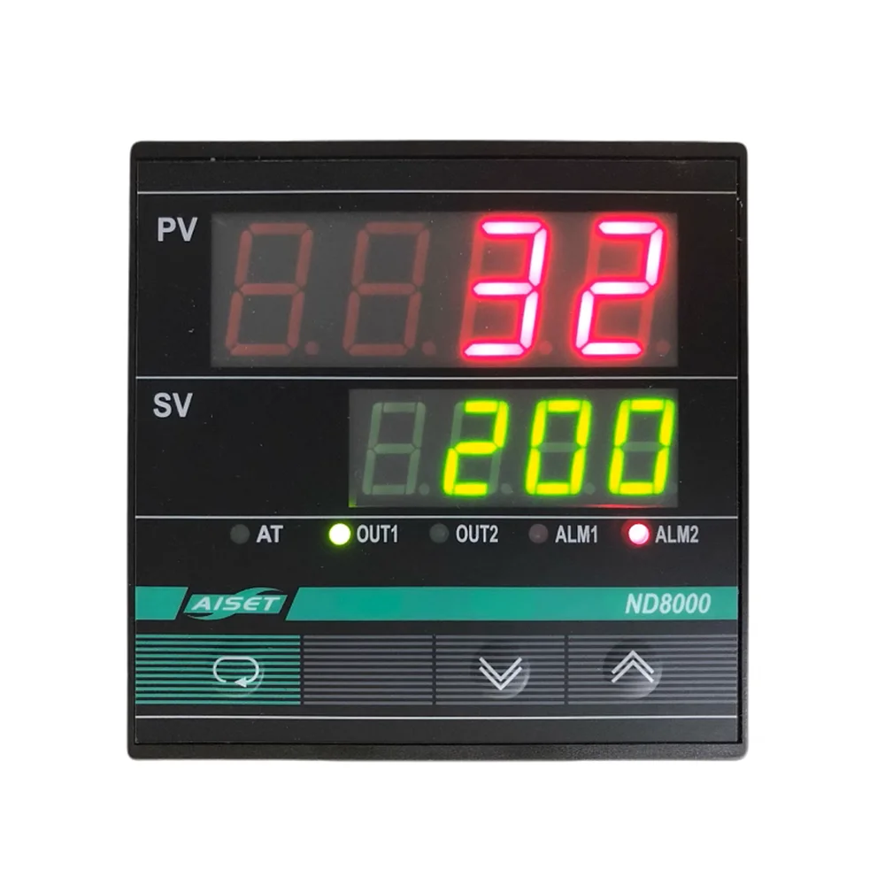ND-8830V AISET Temperature Controller ND-8431V ND-8434V ND-8812V ND-8431V ND-8434 ND-8830 ND-8800V Temperature Controller PT100
ND-8830V AISET Temperature Controller ND-8431V ND-8434V ND-8812V ND-8431V ND-8434 ND-8830 ND-8800V Temperature Controller PT100