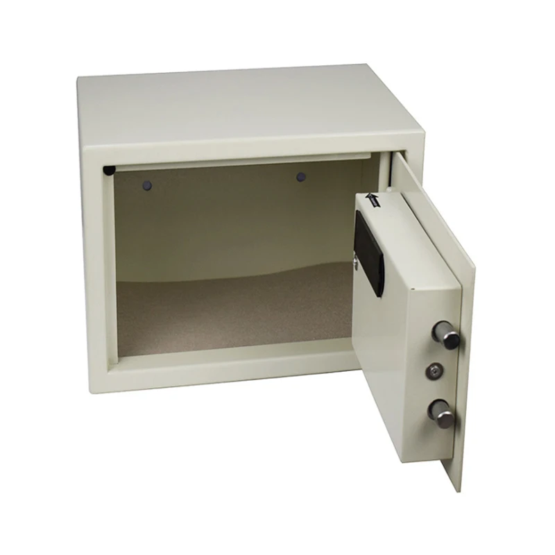 Fire-Resistant Steel Safe Box Anti-Theft Design Hotel Safe Box for Cash Documents and Valuables
Fire-Resistant Steel Safe Box Anti-Theft Design Hotel Safe Box for Cash Documents and Valuables