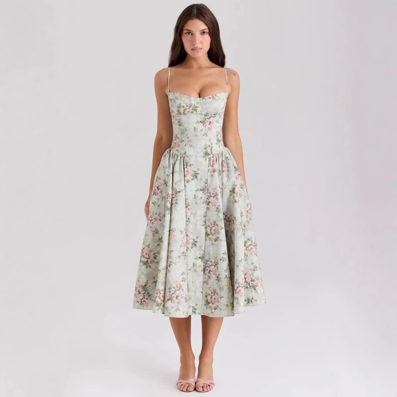 2025 Summer Elegant Backless Printed Maxi Dress, Stylish Dress for a Sexy Look, Printed Spaghetti Strap Dress
2025 Summer Elegant Backless Printed Maxi Dress, Stylish Dress for a Sexy Look, Printed Spaghetti Strap Dress