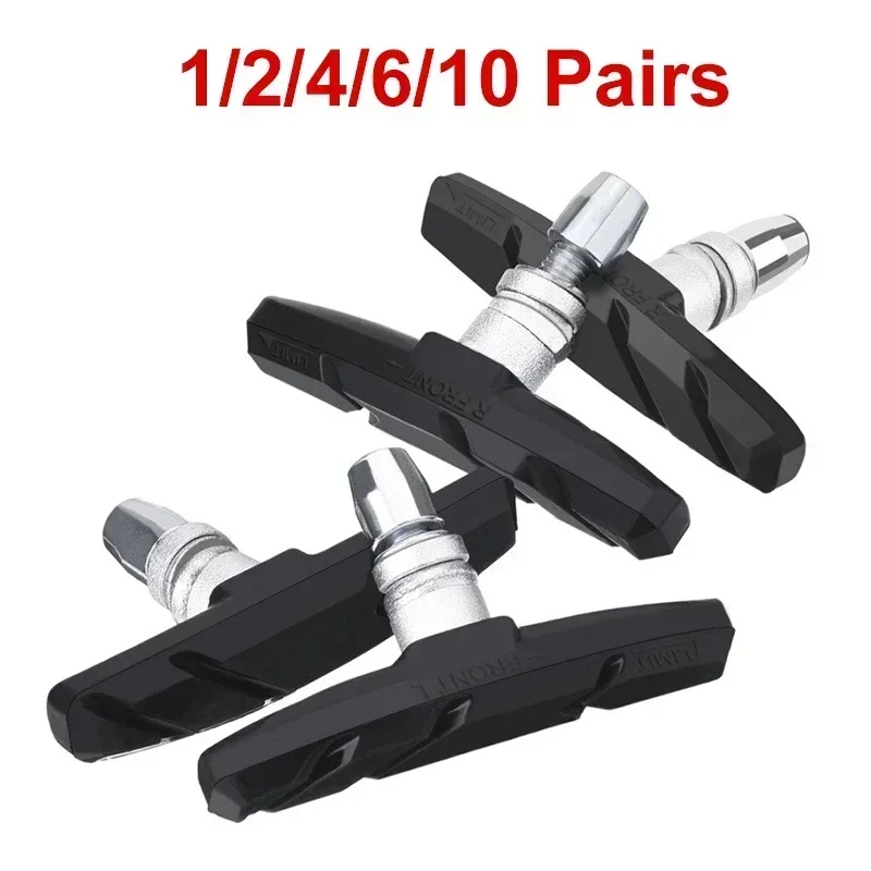 1/2/4/6/10 Pairs MTB Road Bicycle Silent Brake Pads Cycling V Brake Holder Pads Shoes Rubber Blocks Durable Cycling Accessories
1/2/4/6/10 Pairs MTB Road Bicycle Silent Brake Pads Cycling V Brake Holder Pads Shoes Rubber Blocks Durable Cycling Accessories