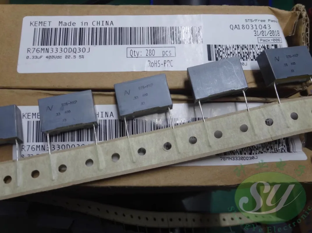 10 шт. AV R76MN3330DQ30J 0,33 мкФ/400 В 330nf u33 334 новый пленочный конденсатор 22 мм
10 шт. AV R76MN3330DQ30J 0,33 мкФ/400 В 330nf u33 334 новый пленочный конденсатор 22 мм
