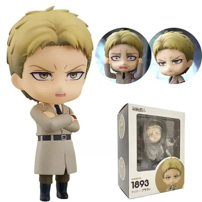 Anime peripheral figure Attack on Titan Q Edition 1893#Reiner Braun Action Figure Eren Jaeger Figurine Collection Model Toys
Anime peripheral figure Attack on Titan Q Edition 1893#Reiner Braun Action Figure Eren Jaeger Figurine Collection Model Toys