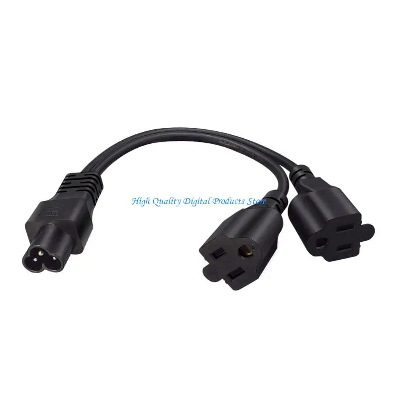 U2JE Short Power Distribution Cable IEC320 To NEMA 2X 5-15R 1Ft
U2JE Short Power Distribution Cable IEC320 To NEMA 2X 5-15R 1Ft