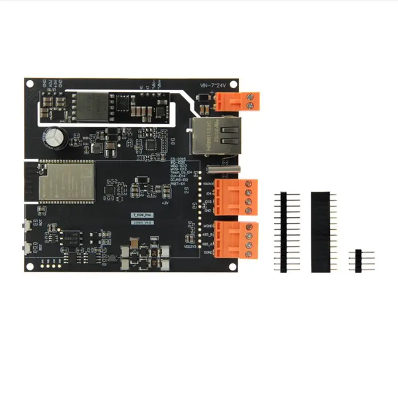 Плата разработки ABGI-T-POE-Pro ESP32-WROVER-E с программируемыми устройствами LAN8720 Ethernet, RS485, модулем POE
Плата разработки ABGI-T-POE-Pro ESP32-WROVER-E с программируемыми устройствами LAN8720 Ethernet, RS485, модулем POE