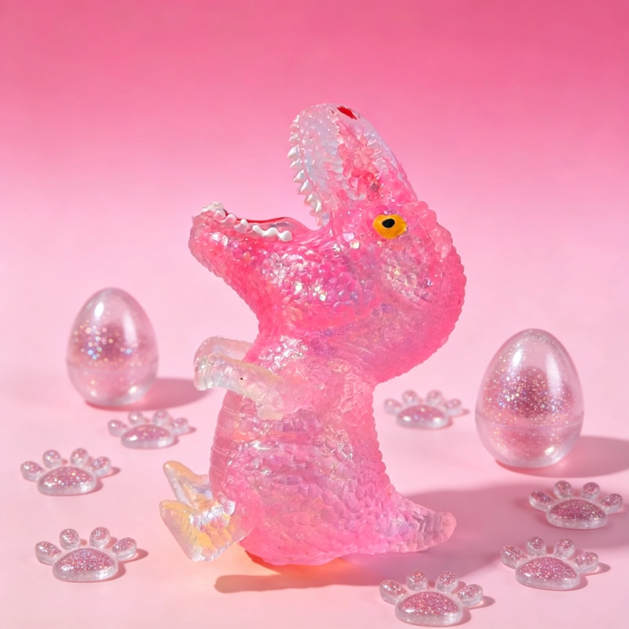Transparent Sparkling Powder Pony Pinch Music Cartoon Animal Soft Rubber Stress Relief Toy Girl Heart Sparkling Film Release Stress Relief Small Ornament
Transparent Sparkling Powder Pony Pinch Music Cartoon Animal Soft Rubber Stress Relief Toy Girl Heart Sparkling Film Release Stress Relief Small Ornament