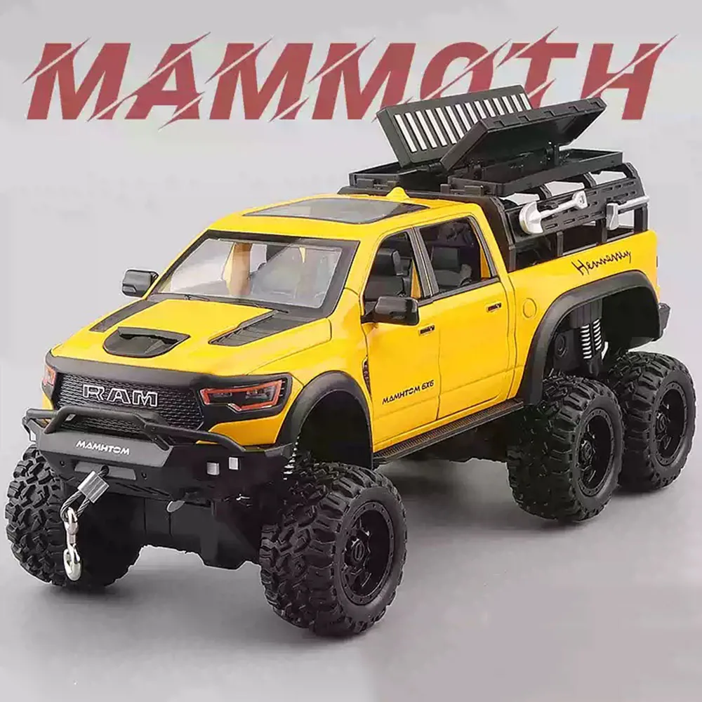 1:24 Mammoth SHERP Miniature Model Metal Diecast Car Toy Sound Light Pull Back Doors Opened Rubber Tires Vehice Gift Collectible
1:24 Mammoth SHERP Miniature Model Metal Diecast Car Toy Sound Light Pull Back Doors Opened Rubber Tires Vehice Gift Collectible
