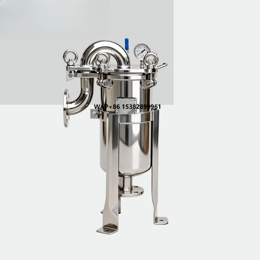 New Size #01 Top-entry Stainless Steel Bag Filter Housing Machine for Hydraulic Oil/Castor Oil/Fish Oil/Methanol/Thinner 500L/h
New Size #01 Top-entry Stainless Steel Bag Filter Housing Machine for Hydraulic Oil/Castor Oil/Fish Oil/Methanol/Thinner 500L/h