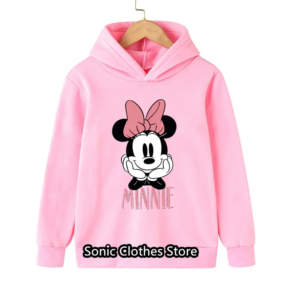 Kawaii Minnie Mouse Hoodie Kids Tracksuit Girls Clothing Cartoon Fashion Print Mickey Mouse Spring Fall Baby Boy Sweatshirt Tops
Kawaii Minnie Mouse Hoodie Kids Tracksuit Girls Clothing Cartoon Fashion Print Mickey Mouse Spring Fall Baby Boy Sweatshirt Tops
