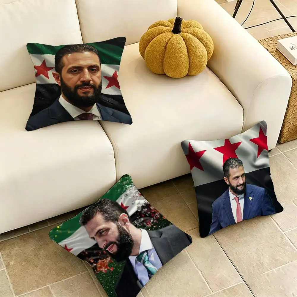 Ahmed Al Sharaa Syrian S-Syria Flag Pillow Case Square Double-Sided Sofa Cushion Cover Bedroom Bedside Pillow Gift
Ahmed Al Sharaa Syrian S-Syria Flag Pillow Case Square Double-Sided Sofa Cushion Cover Bedroom Bedside Pillow Gift