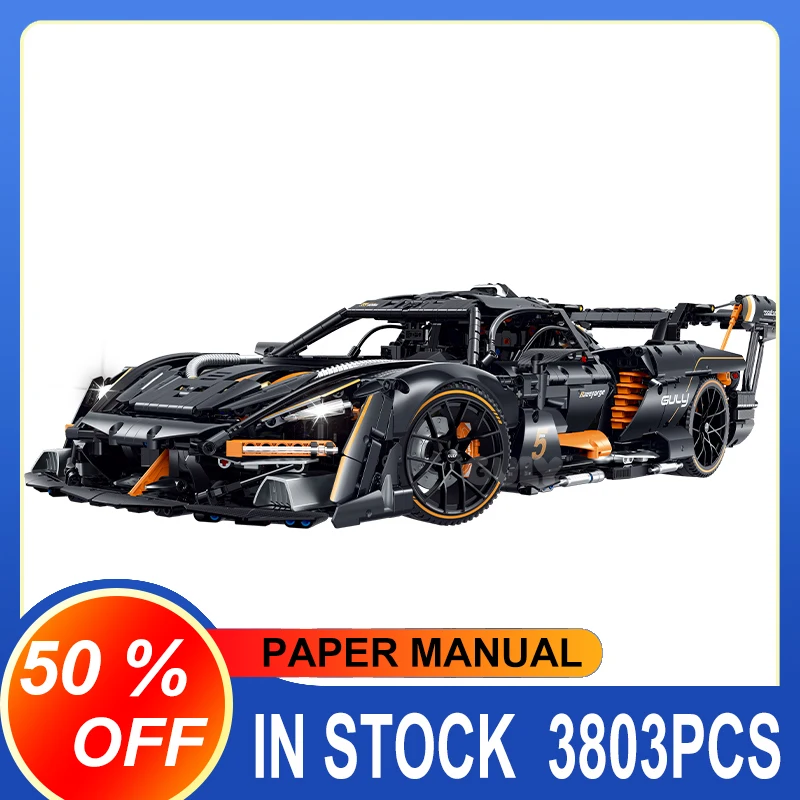 10646 3803 шт. MOC технические 1:8 RC Racing Senna строительные блоки модель кирпичи сборка игрушек для мальчиков Рождественский подарочный набор
10646 3803 шт. MOC технические 1:8 RC Racing Senna строительные блоки модель кирпичи сборка игрушек для мальчиков Рождественский подарочный набор