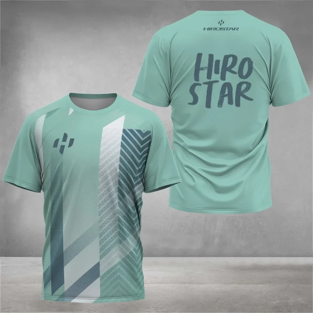 Casual men's breathable top 3D printed fashionable letter color blocked pattern sports training quick drying T-shirt
Casual men's breathable top 3D printed fashionable letter color blocked pattern sports training quick drying T-shirt