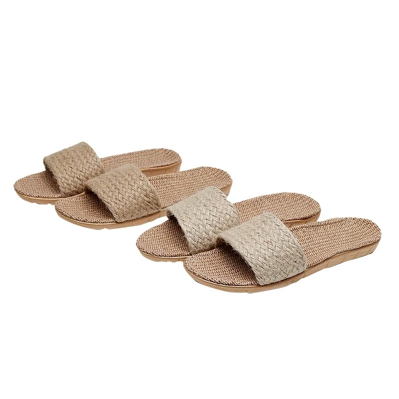Summer Unisex Minimal Linen Slides Anti Slip Soft Flat Indoor Household Couple Slippers
Summer Unisex Minimal Linen Slides Anti Slip Soft Flat Indoor Household Couple Slippers