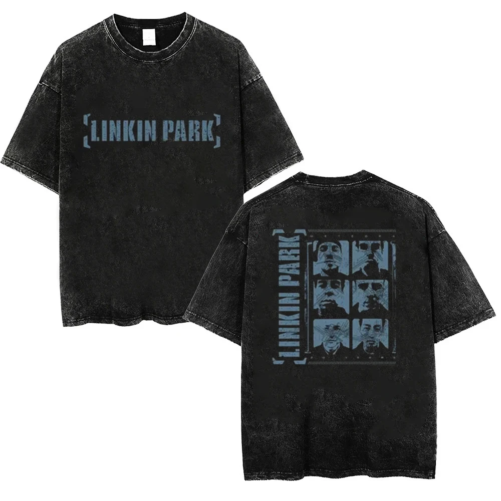 Men Washed T Shirt Casual Linkin Meteora 20th Anniversary Park Vintage Tees Comfortable Streetwear S-3XL Tops Unisex Ins Y2k
Men Washed T Shirt Casual Linkin Meteora 20th Anniversary Park Vintage Tees Comfortable Streetwear S-3XL Tops Unisex Ins Y2k