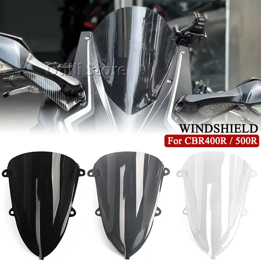 For Honda CBR400R CBR500R 2019-2025 2024 CBR 400R 500R Accessories Windshield WindScreen Double Bubble CBR 400 R CBR 500 R
For Honda CBR400R CBR500R 2019-2025 2024 CBR 400R 500R Accessories Windshield WindScreen Double Bubble CBR 400 R CBR 500 R