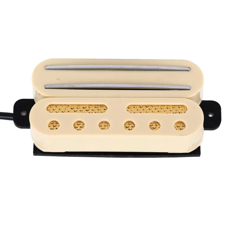 Electric Guitar Dual Rail Pickup Metal Clear Sound Multifunctional Guitar Pickup for Performance Replacement
Electric Guitar Dual Rail Pickup Metal Clear Sound Multifunctional Guitar Pickup for Performance Replacement