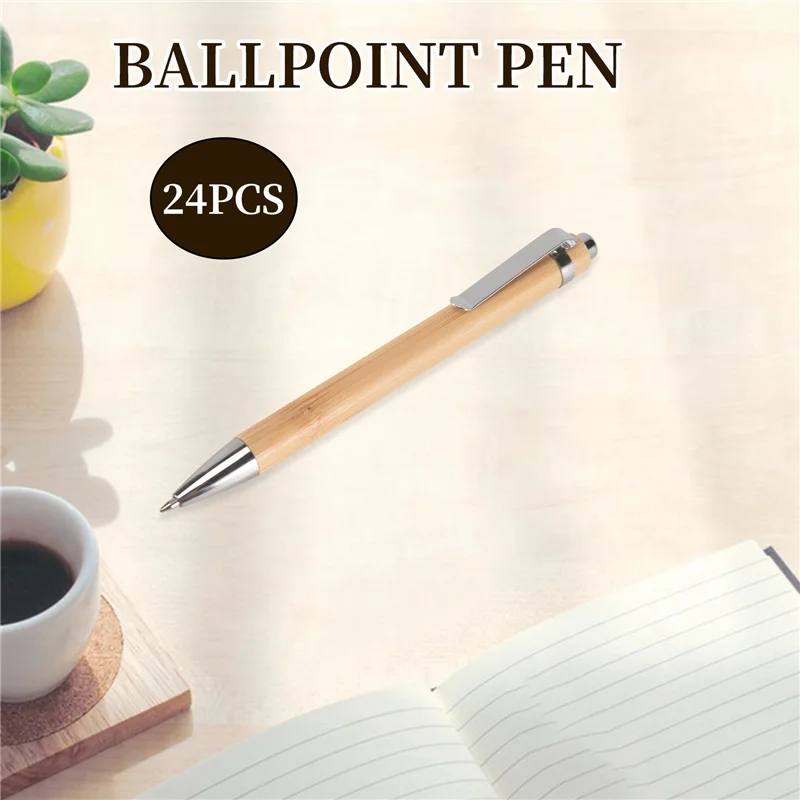 48 Pieces Bamboo Retractable Ballpoint Pen Black Ink 1 Mm Office Products Pens Bamboo Ballpoint Pen Wood Ballpoint Pens-Y18A
48 Pieces Bamboo Retractable Ballpoint Pen Black Ink 1 Mm Office Products Pens Bamboo Ballpoint Pen Wood Ballpoint Pens-Y18A