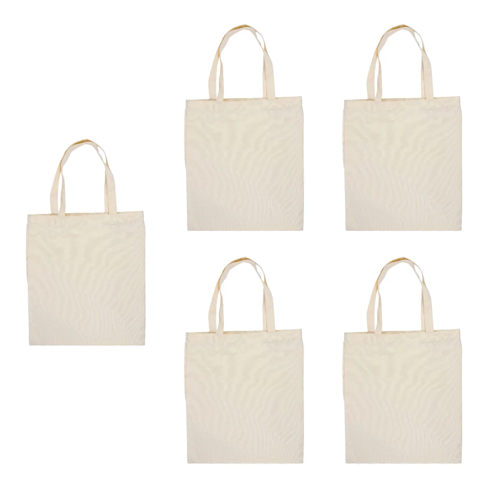 5 Pcs Storage Bag Cotton Handbag Shopping Grocery Reusable Canvas Blank Tote Bags Bulk
5 Pcs Storage Bag Cotton Handbag Shopping Grocery Reusable Canvas Blank Tote Bags Bulk