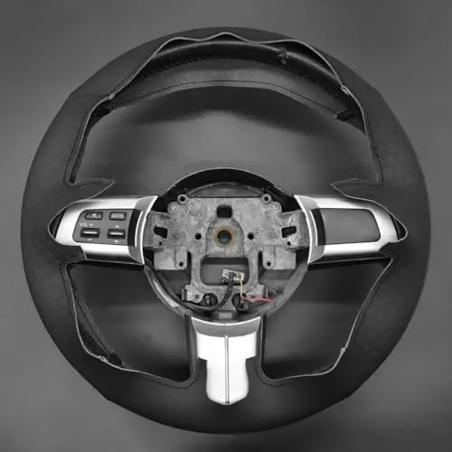 Leather Steering Wheel Wrap, Hand-Stitched Cover Compatible With Mazda MX-5 2016–2019 Models
Leather Steering Wheel Wrap, Hand-Stitched Cover Compatible With Mazda MX-5 2016–2019 Models