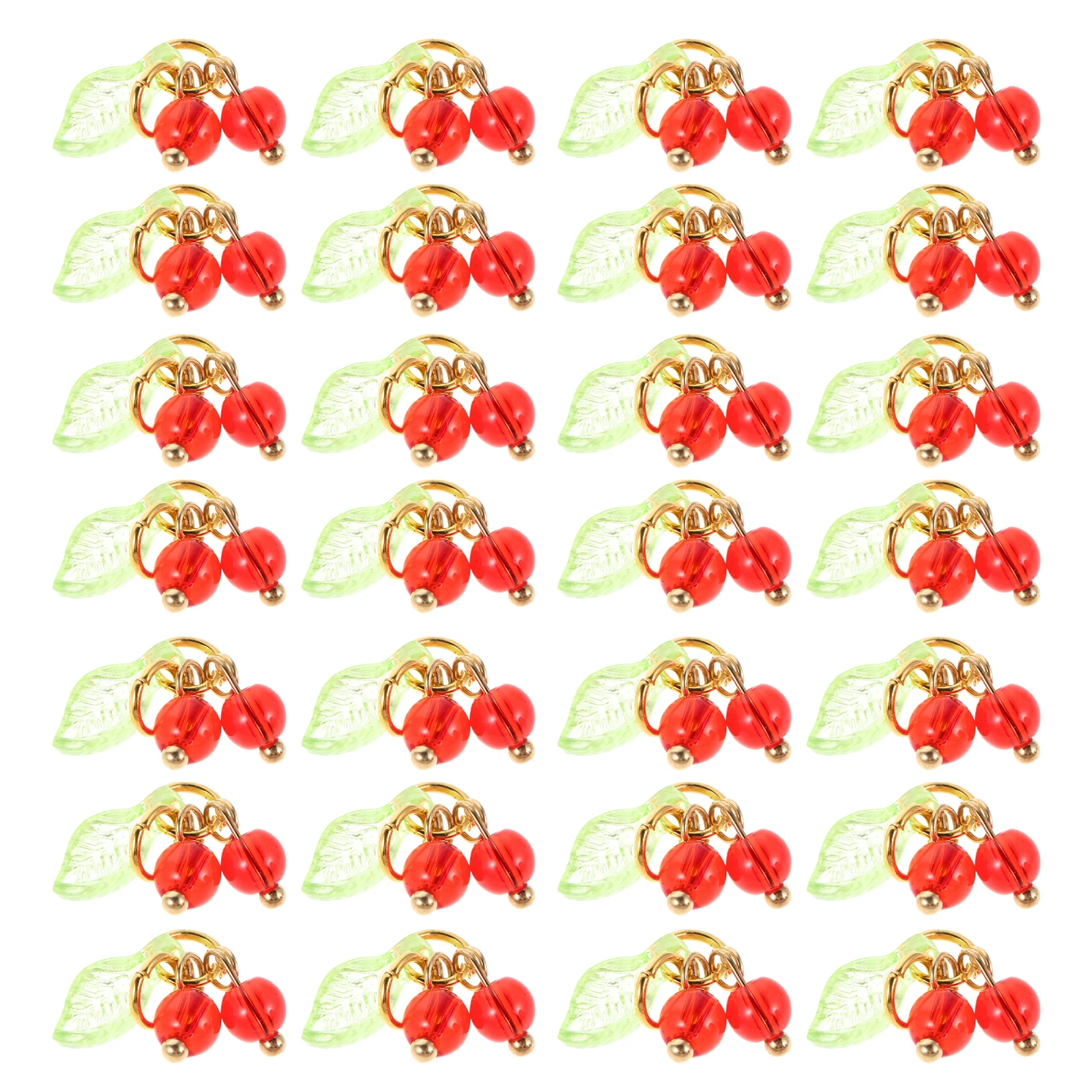 30 Pcs Cherry Pendant DIY Craft Charms Purse Beads Keychain Cute Jewelry for Women Year of Birth
30 Pcs Cherry Pendant DIY Craft Charms Purse Beads Keychain Cute Jewelry for Women Year of Birth