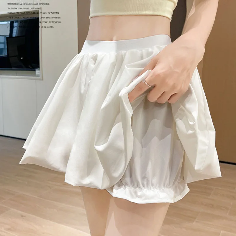 Women Fashion Balloon Mini Skirt Streetwear High Elastic Waist Y2K Short Skirt Woman Korean Black White Casual Shorts Skirts
Women Fashion Balloon Mini Skirt Streetwear High Elastic Waist Y2K Short Skirt Woman Korean Black White Casual Shorts Skirts