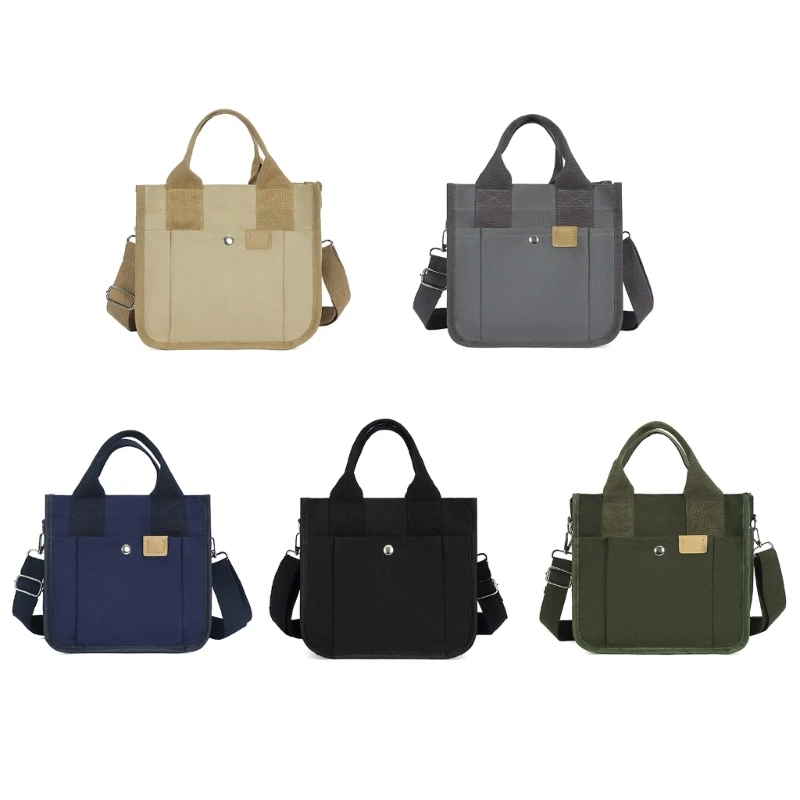 Women Canvas-Tote Bag Multi-pocket Handbag Large Capacity Shoulder Bag for Daily
Women Canvas-Tote Bag Multi-pocket Handbag Large Capacity Shoulder Bag for Daily