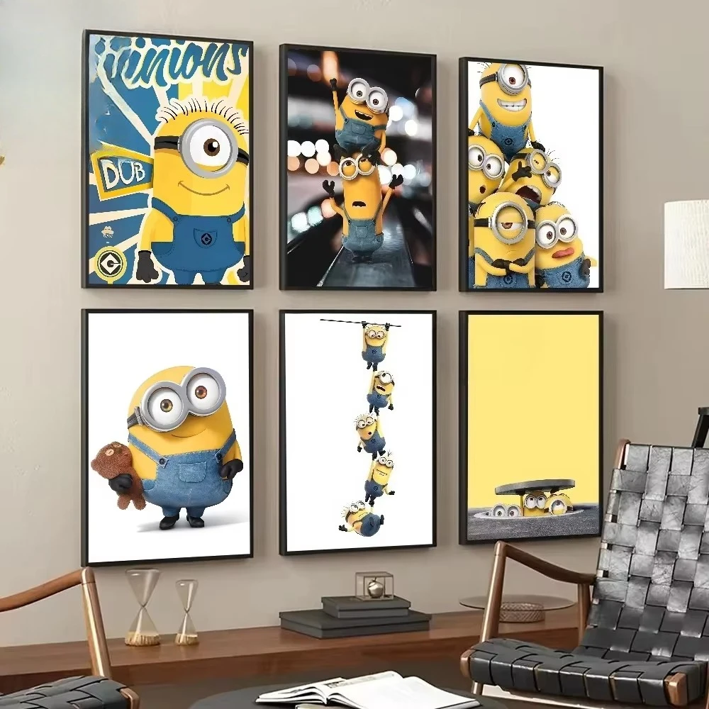 DIY Cartoon Cool Oil Painting By Numbers Home Living Room Bedroom Entrance Bar L-Lovely Cute M-Minions Cafe Decoration
DIY Cartoon Cool Oil Painting By Numbers Home Living Room Bedroom Entrance Bar L-Lovely Cute M-Minions Cafe Decoration