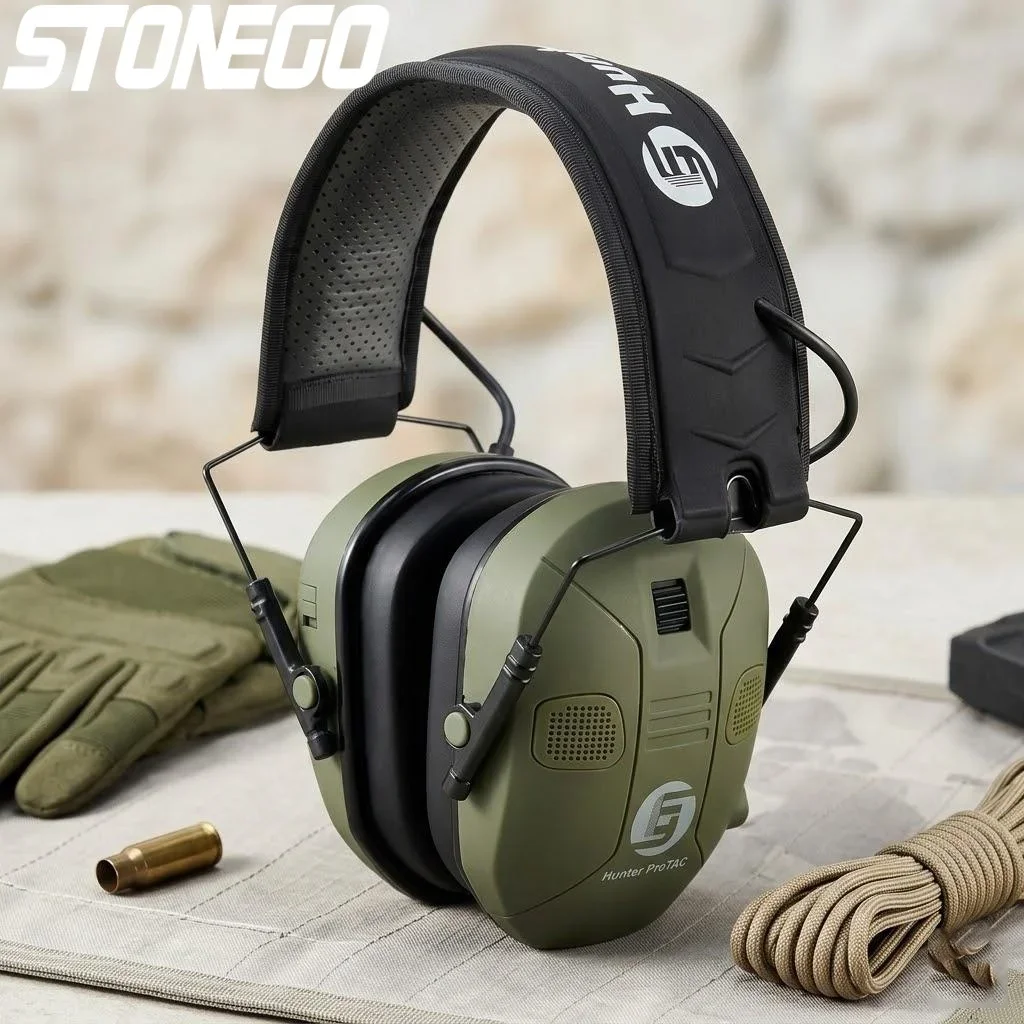 Active Noise Reduction Tactical Headphones for Shooting Training Ranges and Sound Isolation Ear Protection Safety Gear
Active Noise Reduction Tactical Headphones for Shooting Training Ranges and Sound Isolation Ear Protection Safety Gear