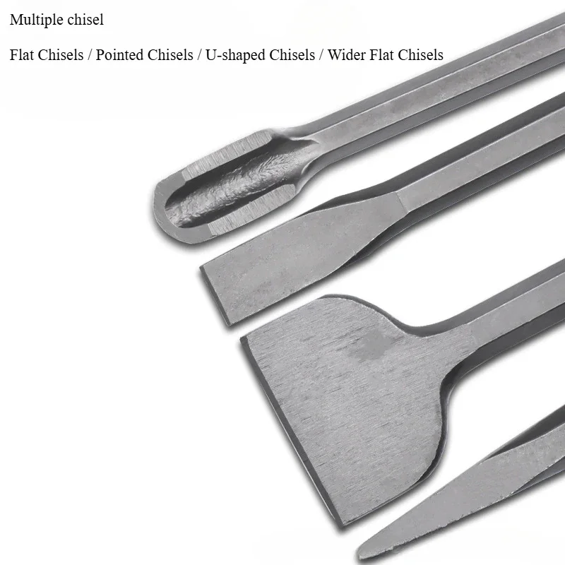 250mm Chisel SDS PLUS Square Shank Electric Hammer Drill Bit Point Groove Flat Chisel Masonry Tools for Concrete Brick Wall Rock
250mm Chisel SDS PLUS Square Shank Electric Hammer Drill Bit Point Groove Flat Chisel Masonry Tools for Concrete Brick Wall Rock