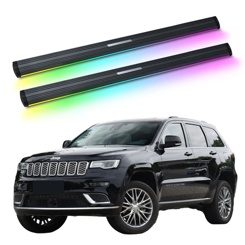 Cc CarAutomatic Electric Power Side Step Running Board LED Light for Jeep Grand Cherokee 2018+
Cc CarAutomatic Electric Power Side Step Running Board LED Light for Jeep Grand Cherokee 2018+