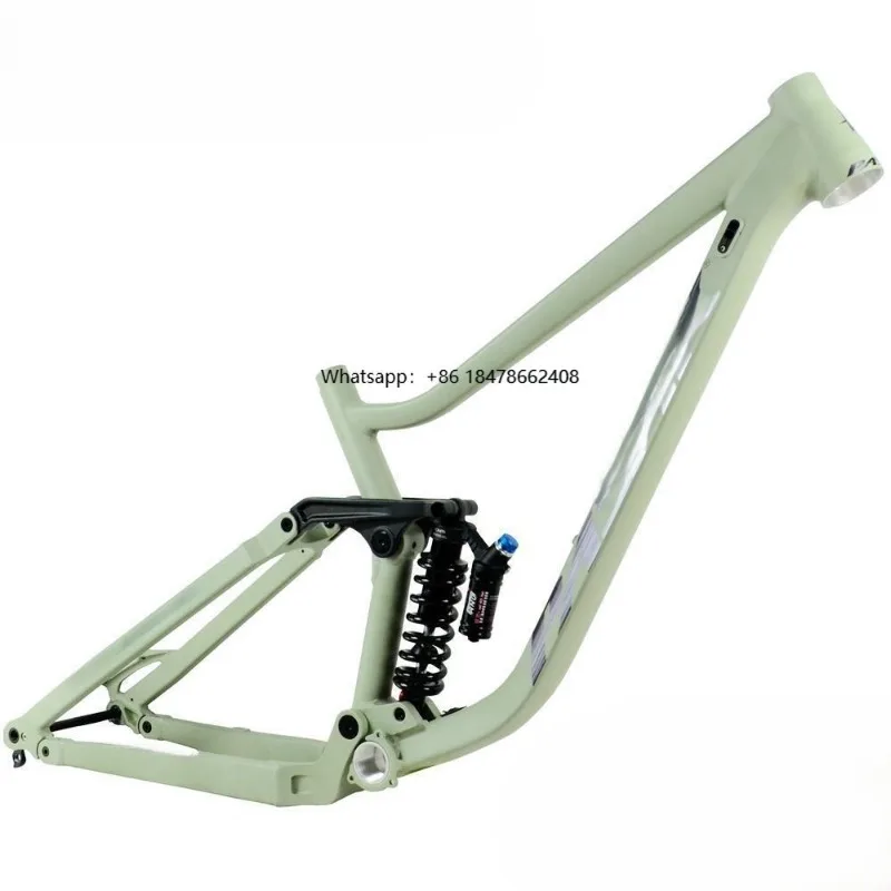 Hot Selling 27.5/29*18 Aluminum Alloy Bicycle Frame Full Suspension Soft Tail Mountain Bike Frame
Hot Selling 27.5/29*18 Aluminum Alloy Bicycle Frame Full Suspension Soft Tail Mountain Bike Frame