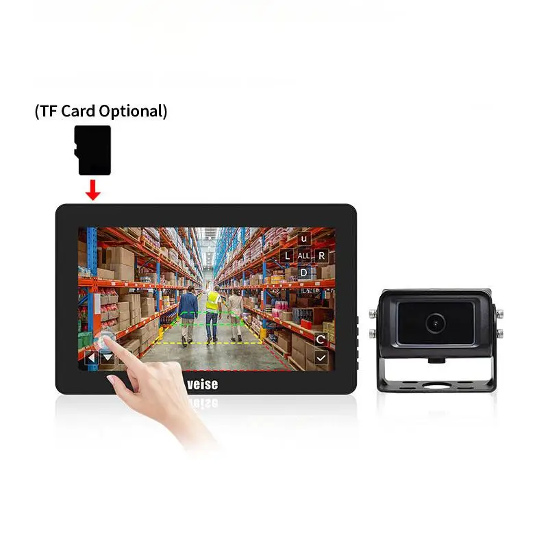 10.1-inch Touch Ai Backup Camera System With Adjustment Reversing Auxiliary Line Warning Zone For Vehicle Safety
10.1-inch Touch Ai Backup Camera System With Adjustment Reversing Auxiliary Line Warning Zone For Vehicle Safety