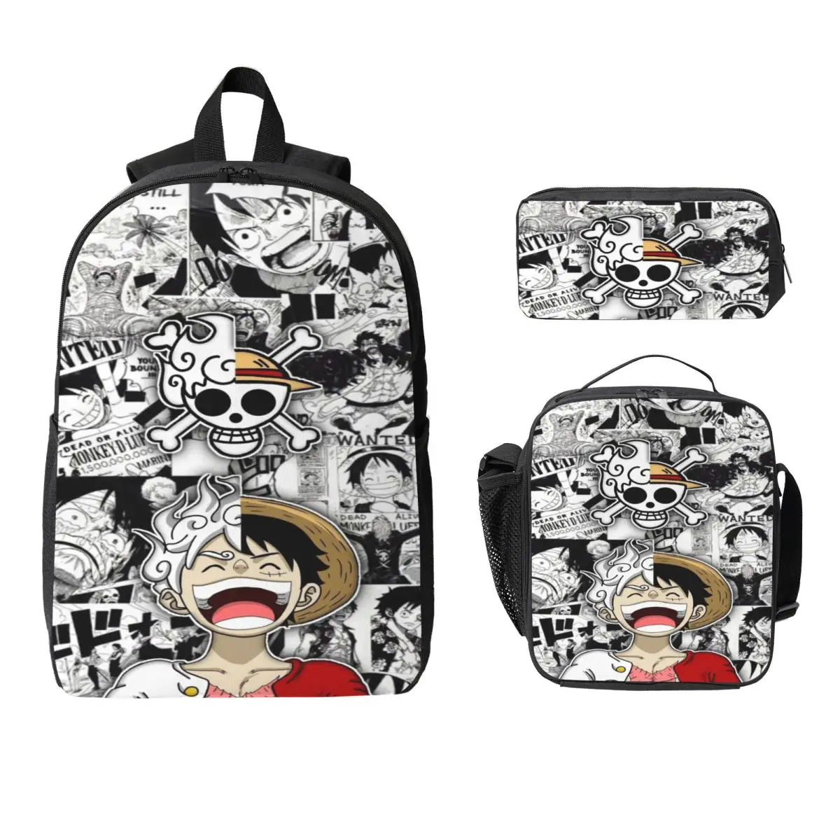 Луффи Зоро Тони Чоппер аниме детский рюкзак ланч-бокс сумки для ручек для мальчиков и девочек рюкзаки для детского сада милый школьный рюкзак набор книг
Луффи Зоро Тони Чоппер аниме детский рюкзак ланч-бокс сумки для ручек для мальчиков и девочек рюкзаки для детского сада милый школьный рюкзак набор книг