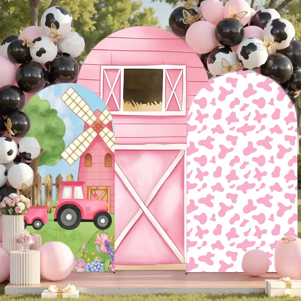 Cartoon Farm Arch Backdrop Baby Shower Kids Birthday Portrait Indoor Outdoor Party Decoration Custom Elastic Arched Background
Cartoon Farm Arch Backdrop Baby Shower Kids Birthday Portrait Indoor Outdoor Party Decoration Custom Elastic Arched Background