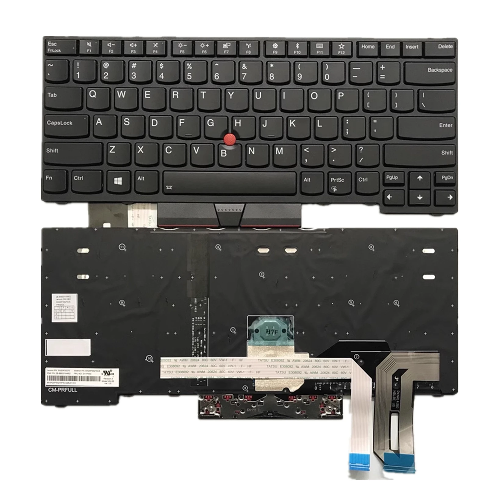 Клавиатура ноутбука для Lenovo ThinkPad T14 T14 Gen 1 T14 2-го поколения, черная, американская английская раскладка
Клавиатура ноутбука для Lenovo ThinkPad T14 T14 Gen 1 T14 2-го поколения, черная, американская английская раскладка